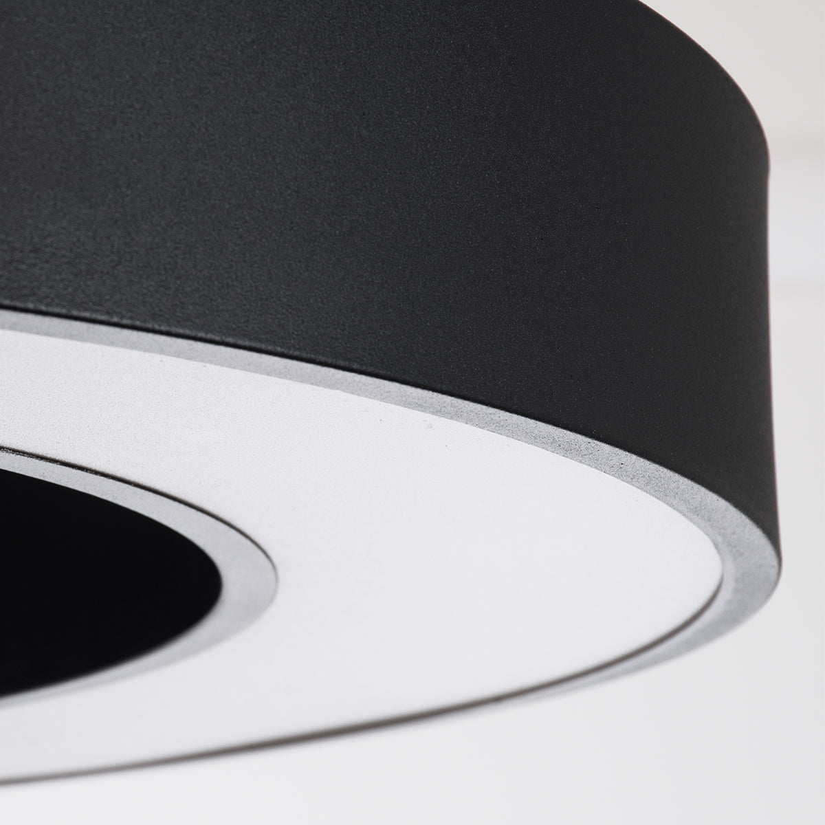 GloboStar® RA 61194 Κρεμαστό Φωτιστικό Δαχτυλίδι-Κύκλος LED CCT 67W 7370lm 120° AC 220-240V - Εναλλαγή Φωτισμού μέσω Τηλεχειριστηρίου All In One Ψυχρό 6000k+Φυσικό 4500k+Θερμό 2700k Dimmable Φ60cm - Μαύρο - 3 Years Warranty - ledmania.gr