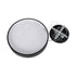 GLOBOSTAR® BURTON 61200 Μοντέρνο Κρεμαστό Φωτιστικό Οροφής LED 67W 7370lm 120° AC 220-240V IP20 Ρυθμιζόμενο Λευκό CCT με Χειριστήριο από 2700K έως 6000K Dimmable - Lumileds SMD Chip - Μαύρο Ματ - Μ40 x Π40 x Υ8cm - 3 Χρόνια Εγγύηση