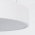 GLOBOSTAR® BURTON 61201-S Μοντέρνο Φωτιστικό Οροφής LED 67W 7370lm 120° AC 220-240V IP20 Ρυθμιζόμενο Λευκό CCT με Χειριστήριο από 2700K έως 6000K Dimmable - Lumileds SMD Chip - Λευκό Ματ - Μ40 x Π40 x Υ8cm - 3 Χρόνια Εγγύηση