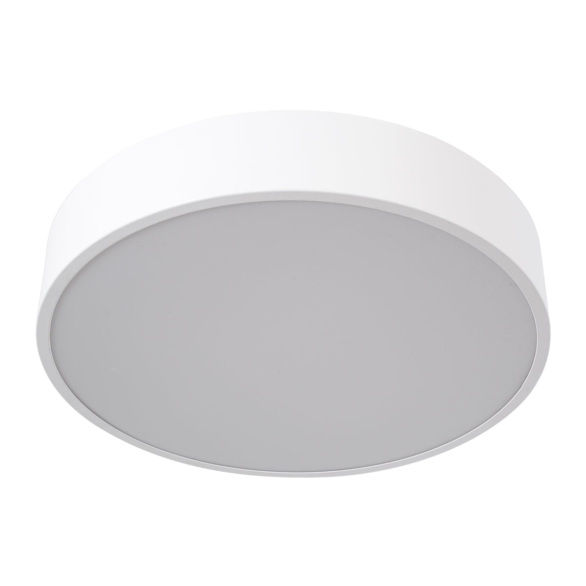 GLOBOSTAR® BURTON 61201 Μοντέρνο Κρεμαστό Φωτιστικό Οροφής LED 67W 7370lm 120° AC 220-240V IP20 Ρυθμιζόμενο Λευκό CCT με Χειριστήριο από 2700K έως 6000K Dimmable - Lumileds SMD Chip - Λευκό Ματ - Μ40 x Π40 x Υ8cm - 3 Χρόνια Εγγύηση