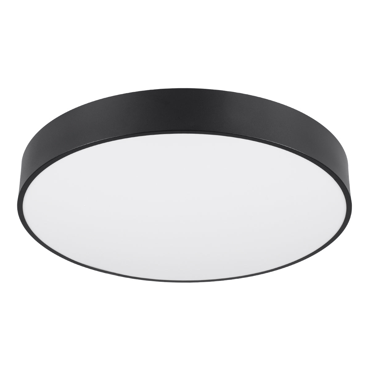 GLOBOSTAR® BURTON 61202 Μοντέρνο Κρεμαστό Φωτιστικό Οροφής LED 75W 8625lm 120° AC 220-240V IP20 Ρυθμιζόμενο Λευκό CCT με Χειριστήριο από 2700K έως 6000K Dimmable - Lumileds SMD Chip - Μαύρο Ματ - Μ60 x Π60 x Υ8cm - 3 Χρόνια Εγγύηση