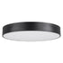 GLOBOSTAR® BURTON 61202-S Μοντέρνο Φωτιστικό Οροφής LED 75W 8625lm 120° AC 220-240V IP20 Ρυθμιζόμενο Λευκό CCT με Χειριστήριο από 2700K έως 6000K Dimmable - Lumileds SMD Chip - Μαύρο Ματ - Μ60 x Π60 x Υ8cm - 3 Χρόνια Εγγύηση
