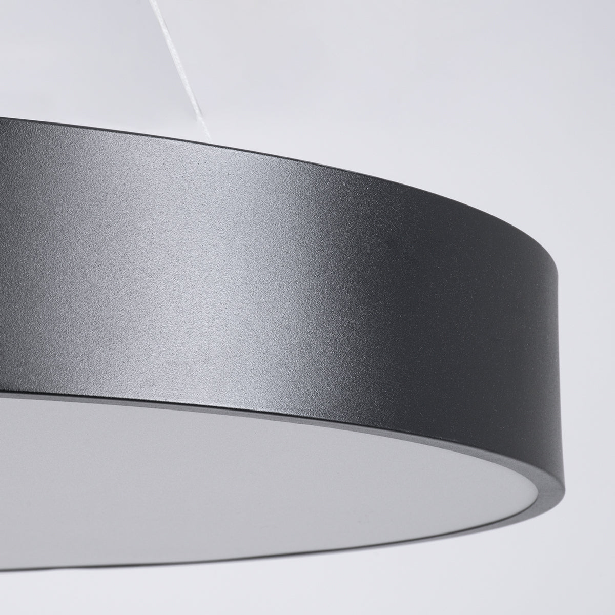 GLOBOSTAR® BURTON 61202-S Μοντέρνο Φωτιστικό Οροφής LED 75W 8625lm 120° AC 220-240V IP20 Ρυθμιζόμενο Λευκό CCT με Χειριστήριο από 2700K έως 6000K Dimmable - Lumileds SMD Chip - Μαύρο Ματ - Μ60 x Π60 x Υ8cm - 3 Χρόνια Εγγύηση