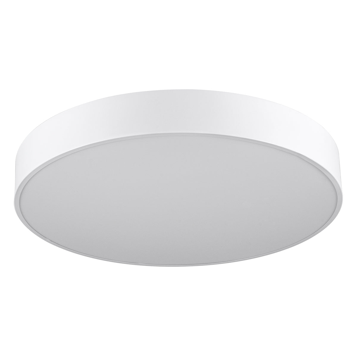 GLOBOSTAR® BURTON 61203 Μοντέρνο Κρεμαστό Φωτιστικό Οροφής LED 75W 8625lm 120° AC 220-240V IP20 Ρυθμιζόμενο Λευκό CCT με Χειριστήριο από 2700K έως 6000K Dimmable - Lumileds SMD Chip - Λευκό Ματ - Μ60 x Π60 x Υ8cm - 3 Χρόνια Εγγύηση