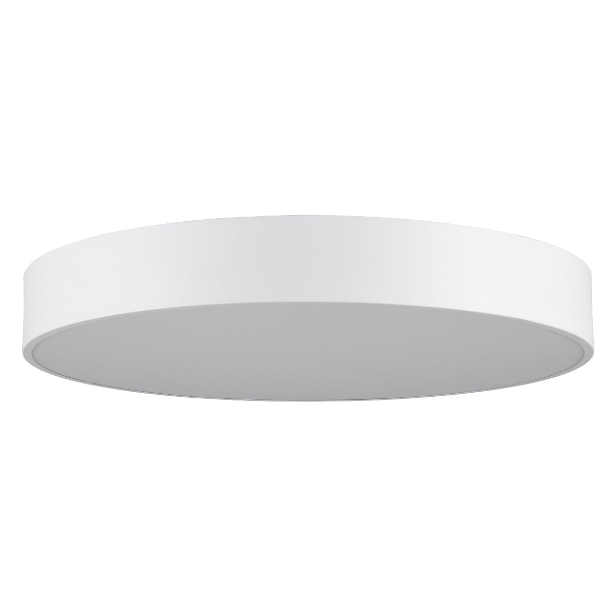 GLOBOSTAR® BURTON 61203-S Μοντέρνο Φωτιστικό Οροφής LED 75W 8625lm 120° AC 220-240V IP20 Ρυθμιζόμενο Λευκό CCT με Χειριστήριο από 2700K έως 6000K Dimmable - Lumileds SMD Chip - Λευκό Ματ - Μ60 x Π60 x Υ8cm - 3 Χρόνια Εγγύηση
