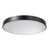 GLOBOSTAR® BURTON 61204-S Μοντέρνο Φωτιστικό Οροφής LED 100W 11020lm 120° AC 220-240V IP20 Ρυθμιζόμενο Λευκό CCT με Χειριστήριο από 2700K έως 6000K Dimmable - Lumileds SMD Chip - Μαύρο Ματ - Μ80 x Π80 x Υ8cm - 3 Χρόνια Εγγύηση