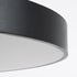 GLOBOSTAR® BURTON 61204 Μοντέρνο Κρεμαστό Φωτιστικό Οροφής LED 100W 11020lm 120° AC 220-240V IP20 Ρυθμιζόμενο Λευκό CCT με Χειριστήριο από 2700K έως 6000K Dimmable - Lumileds SMD Chip - Μαύρο Ματ - Μ80 x Π80 x Υ8cm - 3 Χρόνια Εγγύηση