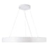 GLOBOSTAR® BURTON 61205-S Μοντέρνο Φωτιστικό Οροφής LED 100W 11020lm 120° AC 220-240V IP20 Ρυθμιζόμενο Λευκό CCT με Χειριστήριο από 2700K έως 6000K Dimmable - Lumileds SMD Chip - Λευκό Ματ - Μ80 x Π80 x Υ8cm - 3 Χρόνια Εγγύηση