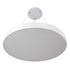 GLOBOSTAR® BURTON 61205 Μοντέρνο Κρεμαστό Φωτιστικό Οροφής LED 100W 11020lm 120° AC 220-240V IP20 Ρυθμιζόμενο Λευκό CCT με Χειριστήριο από 2700K έως 6000K Dimmable - Lumileds SMD Chip - Λευκό Ματ - Μ80 x Π80 x Υ8cm - 3 Χρόνια Εγγύηση