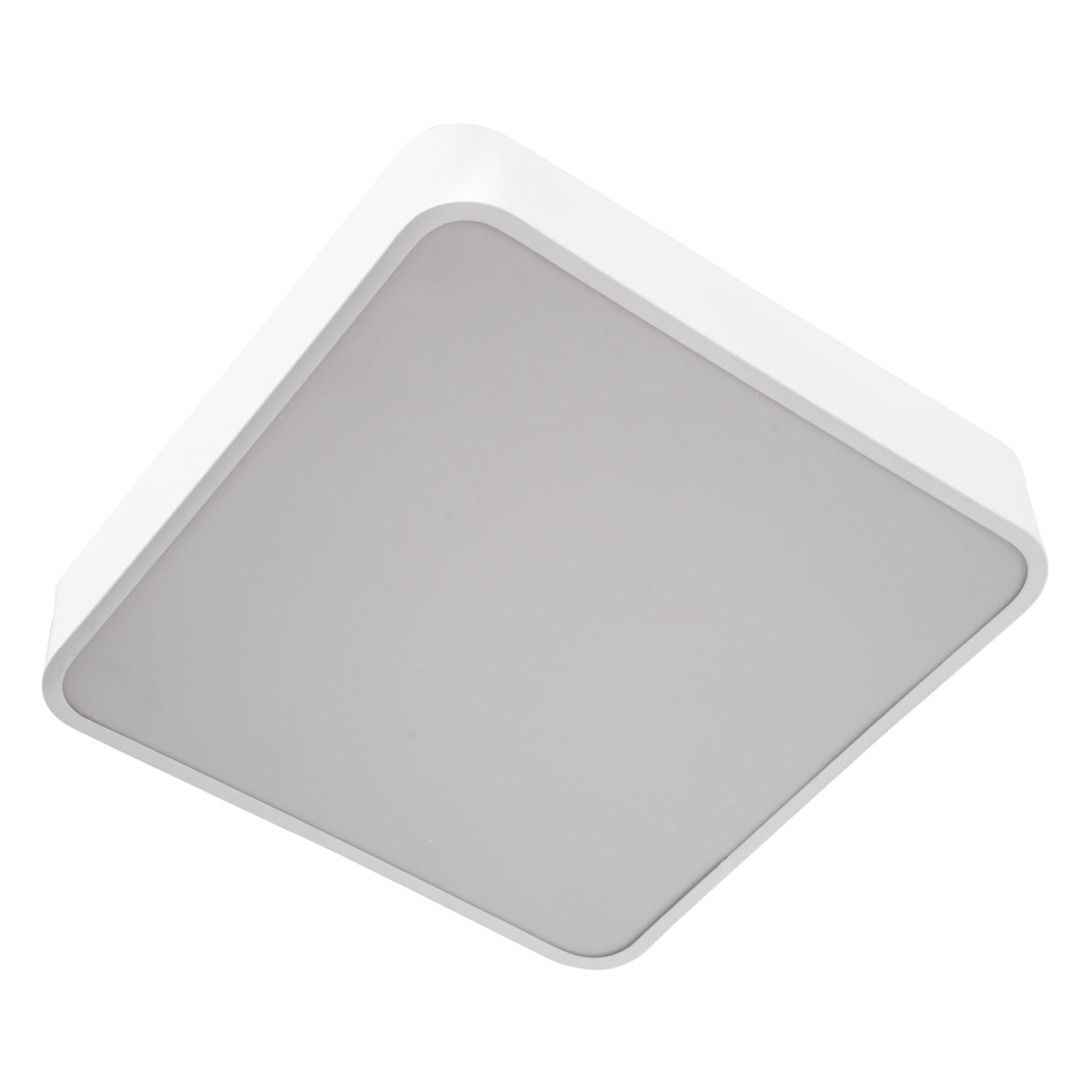 GLOBOSTAR® KAMALA 61207 Μοντέρνο Κρεμαστό Φωτιστικό Οροφής LED 67W 7370lm 120° AC 220-240V IP20 Ρυθμιζόμενο Λευκό CCT με Χειριστήριο από 2700K έως 6000K Dimmable - Lumileds SMD Chip - Λευκό Ματ - Μ40 x Π40 x Υ8cm - 3 Χρόνια Εγγύηση
