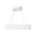 GLOBOSTAR® KAMALA 61207-S Μοντέρνο Φωτιστικό Οροφής LED 67W 7370lm 120° AC 220-240V IP20 Ρυθμιζόμενο Λευκό CCT με Χειριστήριο από 2700K έως 6000K Dimmable - Lumileds SMD Chip - Λευκό Ματ - Μ40 x Π40 x Υ8cm - 3 Χρόνια Εγγύηση