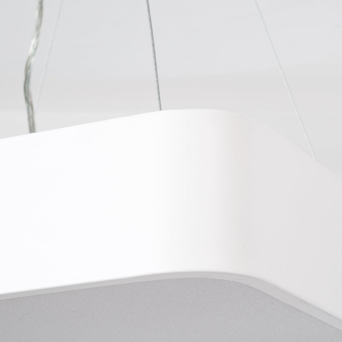 GLOBOSTAR® KAMALA 61207-S Μοντέρνο Φωτιστικό Οροφής LED 67W 7370lm 120° AC 220-240V IP20 Ρυθμιζόμενο Λευκό CCT με Χειριστήριο από 2700K έως 6000K Dimmable - Lumileds SMD Chip - Λευκό Ματ - Μ40 x Π40 x Υ8cm - 3 Χρόνια Εγγύηση