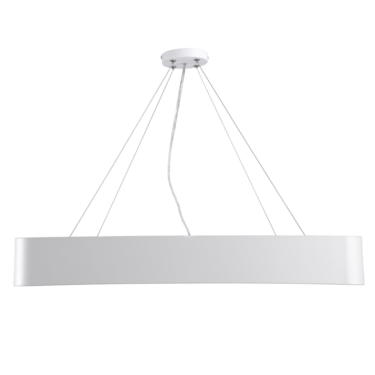 GLOBOSTAR® KAMALA 61209-S Μοντέρνο Φωτιστικό Οροφής LED 75W 8625lm 120° AC 220-240V IP20 Ρυθμιζόμενο Λευκό CCT με Χειριστήριο από 2700K έως 6000K Dimmable - Lumileds SMD Chip - Λευκό Ματ - Μ60 x Π60 x Υ8cm - 3 Χρόνια Εγγύηση