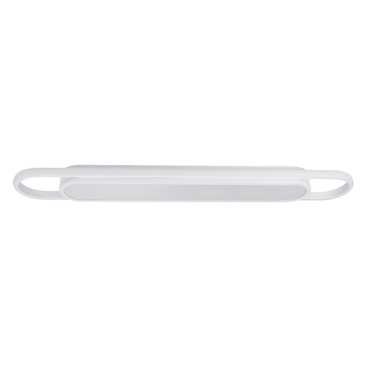 GLOBOSTAR® IGOR 61219 Μοντέρνο Φωτιστικό Οροφής LED 48W 5760lm 210° AC 220-240V IP20 Ρυθμιζόμενο Λευκό CCT με On/Off 2700K/4500K/6000K - Lumileds SMD Chip - Λευκό Ματ - Μ81 x Π13 x Υ4.5cm - 3 Χρόνια Εγγύηση