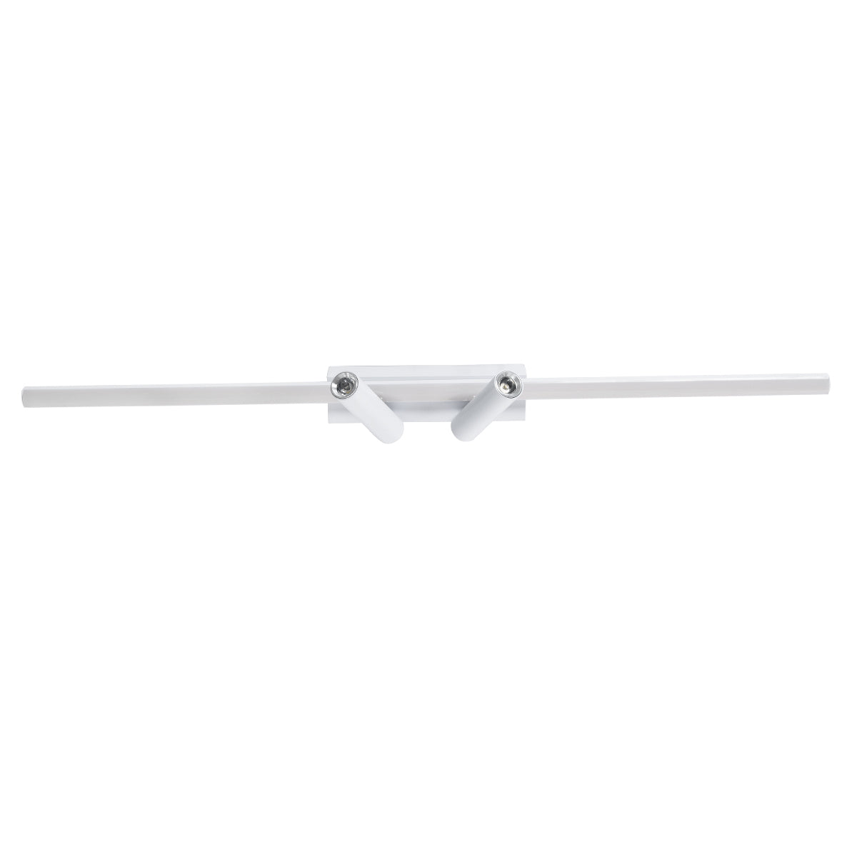 GLOBOSTAR® BARETTI 61227 Φωτιστικό Οροφής Linear Design LED CCT με Κινούμενα Σποτ LED Downlight 24W 2688lm 160° & 45° AC 220-240V IP20  - Εναλλαγή Φωτισμού μέσω Διακόπτη On/Off All In One Ψυχρό 6000k+Φυσικό 4500k+Θερμό 2700k Dimmable - Μ80 x Π5.5 x Υ5 ... - ledmania.gr