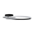 GLOBOSTAR® CIRCUO 61229 Μοντέρνο Φωτιστικό Οροφής LED 75W 8400lm 360° AC 220-240V IP20 Ρυθμιζόμενο Λευκό CCT με Χειριστήριο από 2700K έως 6000K Dimmable - Lumileds SMD Chip - Μαύρο Ματ - Μ53 x Π42.5 x Υ9cm - 3 Χρόνια Εγγύηση