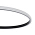 GLOBOSTAR® CIRCUO 61229 Μοντέρνο Φωτιστικό Οροφής LED 75W 8400lm 360° AC 220-240V IP20 Ρυθμιζόμενο Λευκό CCT με Χειριστήριο από 2700K έως 6000K Dimmable - Lumileds SMD Chip - Μαύρο Ματ - Μ53 x Π42.5 x Υ9cm - 3 Χρόνια Εγγύηση