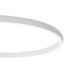 GLOBOSTAR® CIRCUO 61230 Μοντέρνο Φωτιστικό Οροφής LED 75W 8400lm 360° AC 220-240V IP20 Ρυθμιζόμενο Λευκό CCT με Χειριστήριο από 2700K έως 6000K Dimmable - Lumileds SMD Chip - Λευκό Ματ - Μ53 x Π42.5 x Υ9cm - 3 Χρόνια Εγγύηση