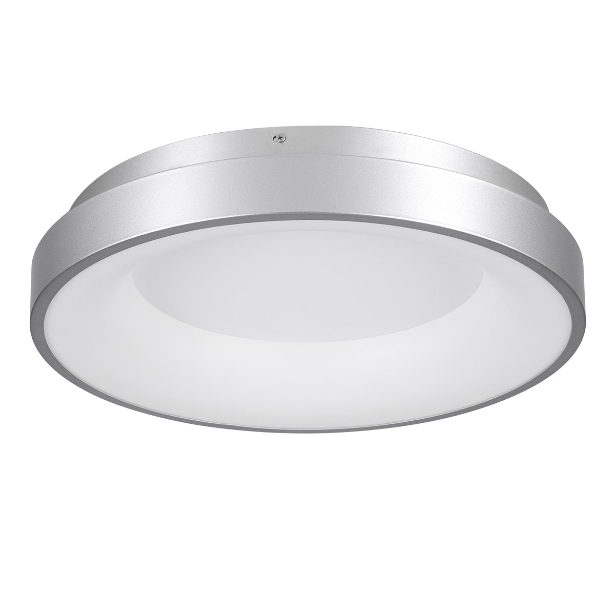 GLOBOSTAR® SALEM 61234 Μοντέρνο Φωτιστικό Οροφής LED 75W 8625lm 120° AC 220-240V IP20 Ρυθμιζόμενο Λευκό CCT με Χειριστήριο από 2700K έως 6000K Dimmable - Lumileds SMD Chip - Γκρι - Μ45 x Π45 x Υ8.5cm - 3 Χρόνια Εγγύηση - ledmania.gr