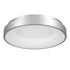 GLOBOSTAR® SALEM 61234 Μοντέρνο Φωτιστικό Οροφής LED 75W 8625lm 120° AC 220-240V IP20 Ρυθμιζόμενο Λευκό CCT με Χειριστήριο από 2700K έως 6000K Dimmable - Lumileds SMD Chip - Γκρι - Μ45 x Π45 x Υ8.5cm - 3 Χρόνια Εγγύηση - ledmania.gr