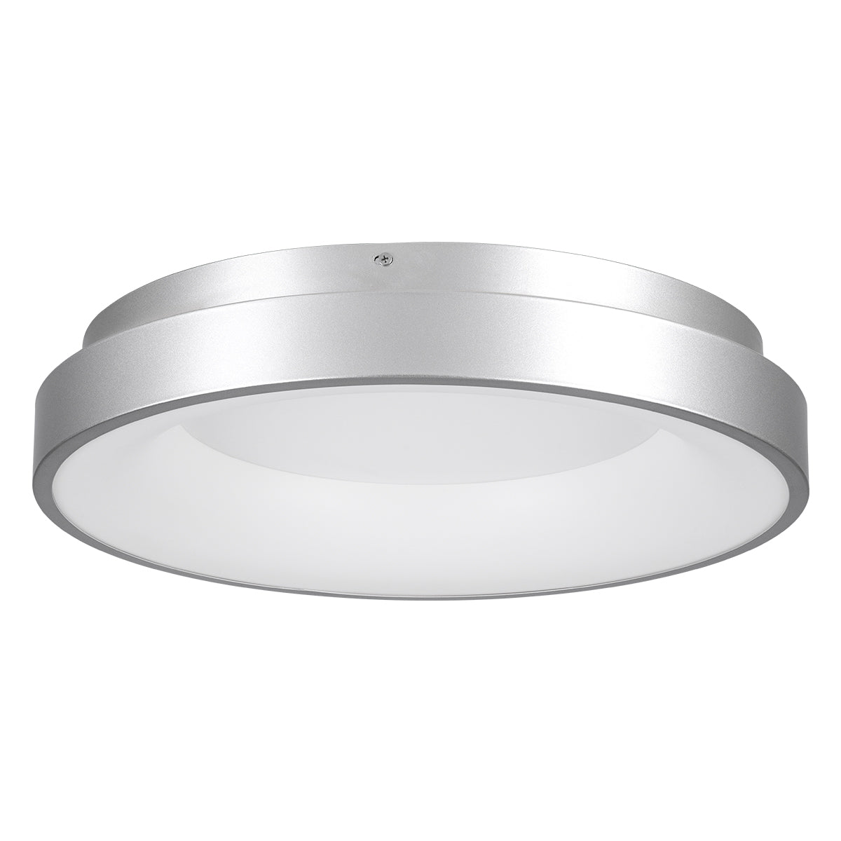 GLOBOSTAR® SALEM 61234 Μοντέρνο Φωτιστικό Οροφής LED 75W 8625lm 120° AC 220-240V IP20 Ρυθμιζόμενο Λευκό CCT με Χειριστήριο από 2700K έως 6000K Dimmable - Lumileds SMD Chip - Γκρι - Μ45 x Π45 x Υ8.5cm - 3 Χρόνια Εγγύηση - ledmania.gr