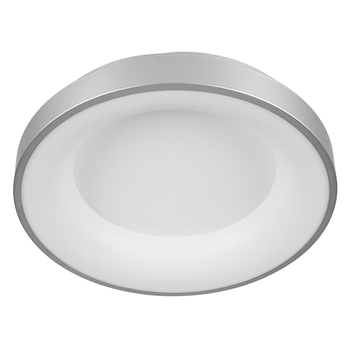 GLOBOSTAR® SALEM 61234 Μοντέρνο Φωτιστικό Οροφής LED 75W 8625lm 120° AC 220-240V IP20 Ρυθμιζόμενο Λευκό CCT με Χειριστήριο από 2700K έως 6000K Dimmable - Lumileds SMD Chip - Γκρι - Μ45 x Π45 x Υ8.5cm - 3 Χρόνια Εγγύηση - ledmania.gr