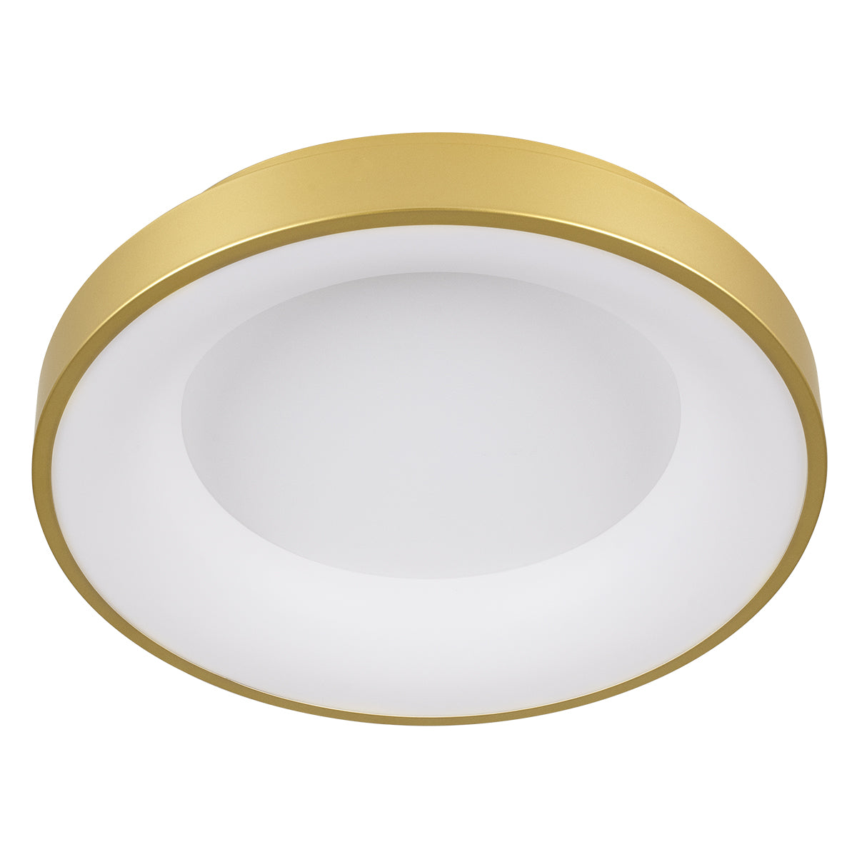 GLOBOSTAR® SALEM 61235 Μοντέρνο Φωτιστικό Οροφής LED 75W 8625lm 120° AC 220-240V IP20 Ρυθμιζόμενο Λευκό CCT με Χειριστήριο από 2700K έως 6000K Dimmable - Lumileds SMD Chip - Χρυσό - Μ45 x Π45 x Υ8.5cm - 3 Χρόνια Εγγύηση - ledmania.gr