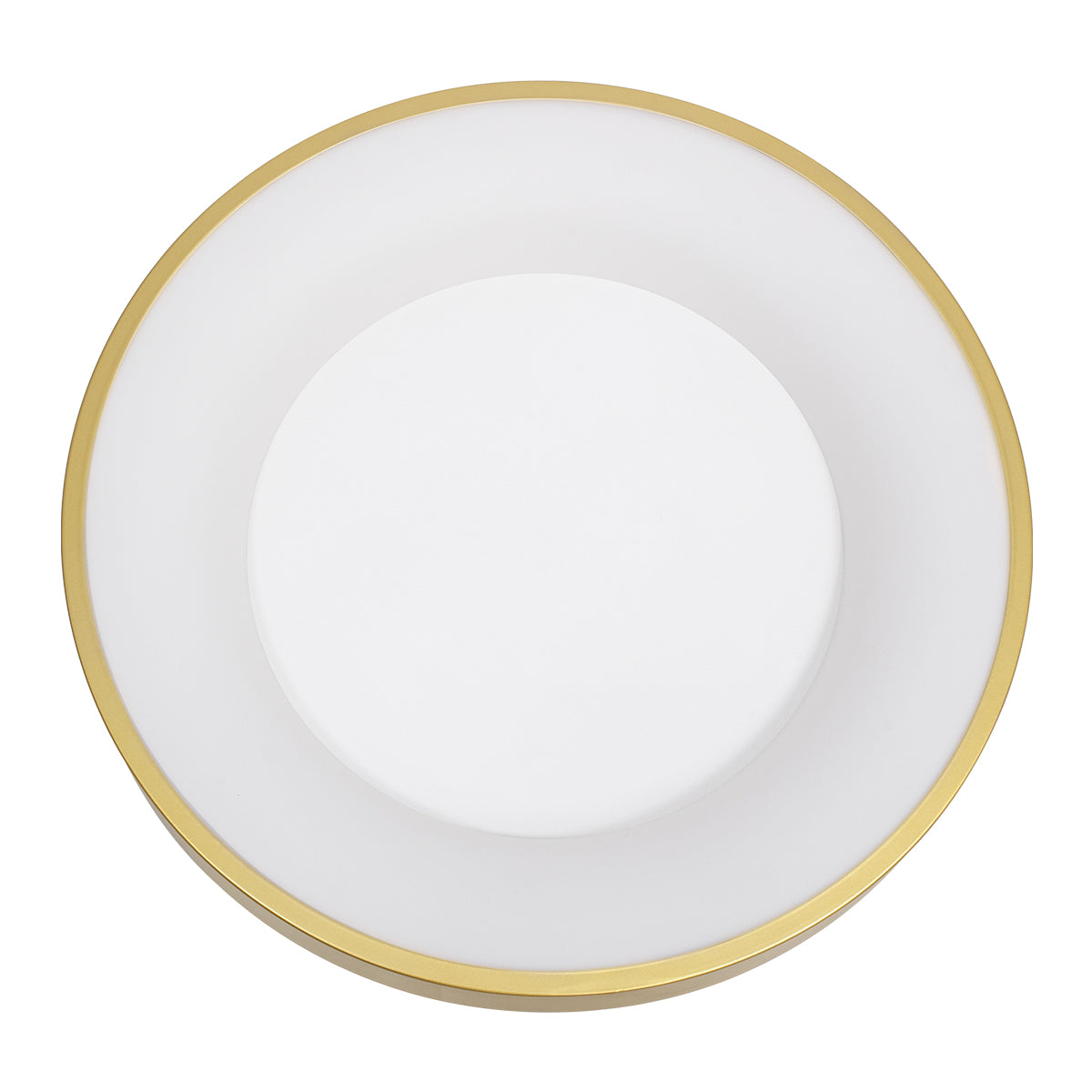 GLOBOSTAR® SALEM 61235 Μοντέρνο Φωτιστικό Οροφής LED 75W 8625lm 120° AC 220-240V IP20 Ρυθμιζόμενο Λευκό CCT με Χειριστήριο από 2700K έως 6000K Dimmable - Lumileds SMD Chip - Χρυσό - Μ45 x Π45 x Υ8.5cm - 3 Χρόνια Εγγύηση - ledmania.gr