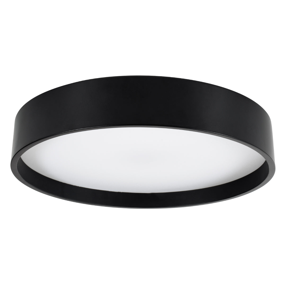 GLOBOSTAR® NARNIA 61257 Μοντέρνο Φωτιστικό Οροφής LED 75W 8625lm 120° AC 220-240V IP20 Ρυθμιζόμενο Λευκό CCT με Χειριστήριο από 2700K έως 6000K Dimmable - Lumileds SMD Chip - Μαύρο Ματ - Μ45 x Π45 x Υ8cm - 3 Χρόνια Εγγύηση
