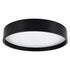 GLOBOSTAR® NARNIA 61257 Μοντέρνο Φωτιστικό Οροφής LED 75W 8625lm 120° AC 220-240V IP20 Ρυθμιζόμενο Λευκό CCT με Χειριστήριο από 2700K έως 6000K Dimmable - Lumileds SMD Chip - Μαύρο Ματ - Μ45 x Π45 x Υ8cm - 3 Χρόνια Εγγύηση