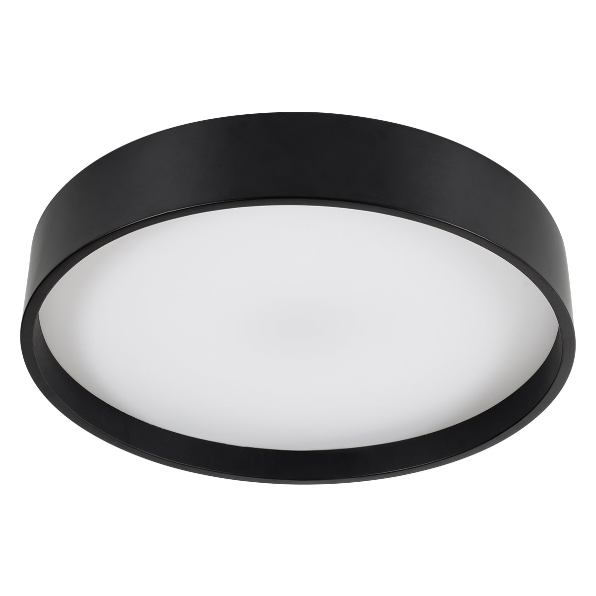 GLOBOSTAR® NARNIA 61257 Μοντέρνο Φωτιστικό Οροφής LED 75W 8625lm 120° AC 220-240V IP20 Ρυθμιζόμενο Λευκό CCT με Χειριστήριο από 2700K έως 6000K Dimmable - Lumileds SMD Chip - Μαύρο Ματ - Μ45 x Π45 x Υ8cm - 3 Χρόνια Εγγύηση