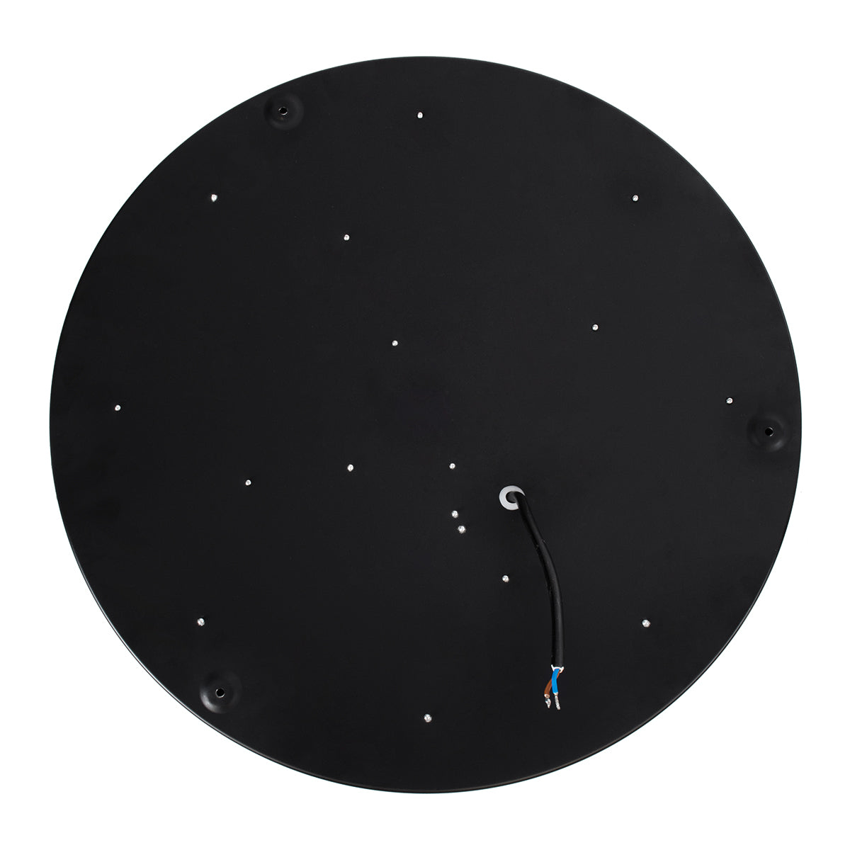 GLOBOSTAR® NARNIA 61257 Μοντέρνο Φωτιστικό Οροφής LED 75W 8625lm 120° AC 220-240V IP20 Ρυθμιζόμενο Λευκό CCT με Χειριστήριο από 2700K έως 6000K Dimmable - Lumileds SMD Chip - Μαύρο Ματ - Μ45 x Π45 x Υ8cm - 3 Χρόνια Εγγύηση