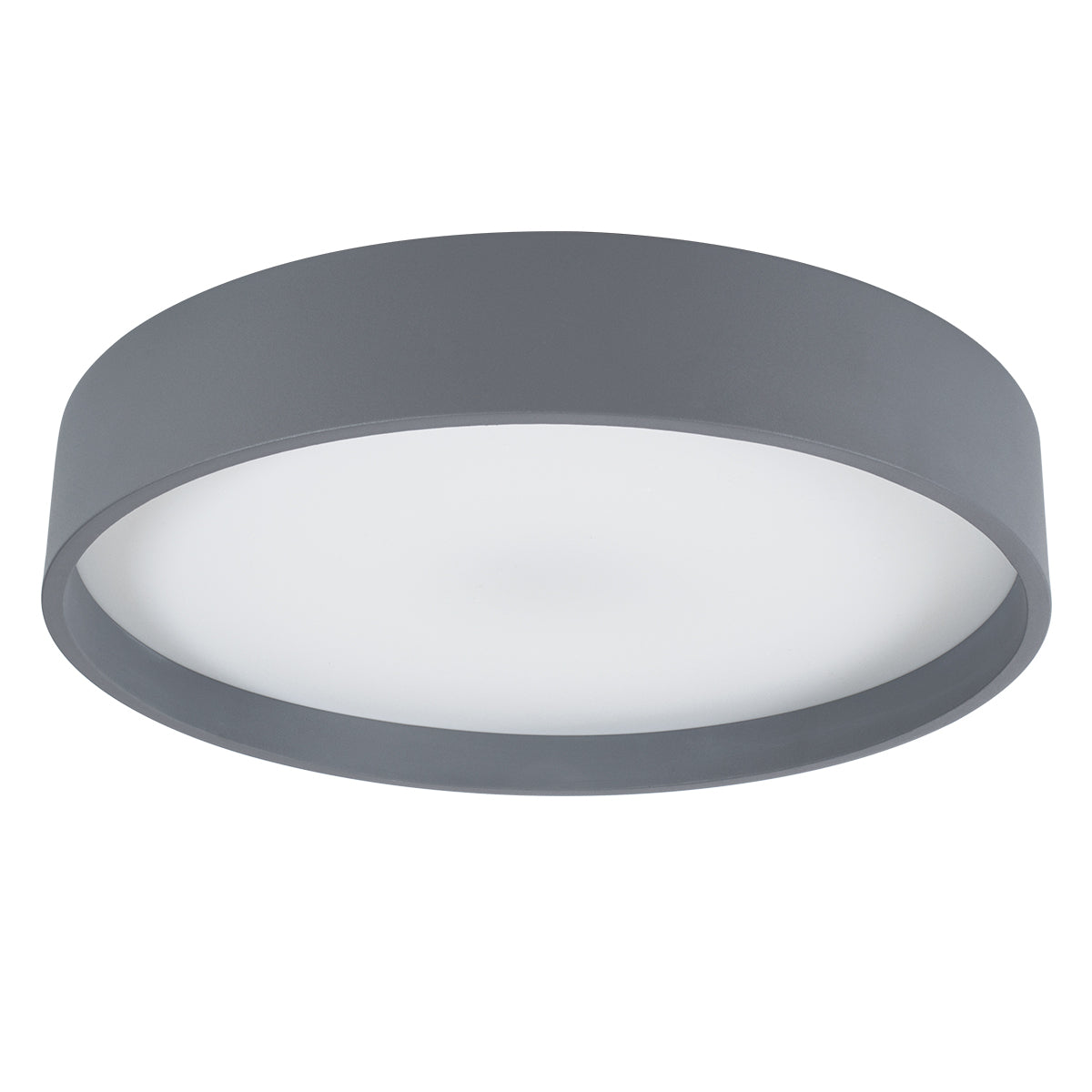 GLOBOSTAR® NARNIA 61258 Μοντέρνο Φωτιστικό Οροφής LED 75W 8625lm 120° AC 220-240V IP20 Ρυθμιζόμενο Λευκό CCT με Χειριστήριο από 2700K έως 6000K Dimmable - Lumileds SMD Chip - Γκρι Ανθρακί Ματ - Μ45 x Π45 x Υ8cm - 3 Χρόνια Εγγύηση