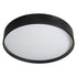 GLOBOSTAR® NARNIA 61259 Μοντέρνο Φωτιστικό Οροφής LED 100W 11500lm 120° AC 220-240V IP20 Ρυθμιζόμενο Λευκό CCT με Χειριστήριο από 2700K έως 6000K Dimmable - Lumileds SMD Chip - Μαύρο Ματ - Μ60 x Π60 x Υ10cm - 3 Χρόνια Εγγύηση