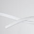 GLOBOSTAR® MORALES 61276 Μοντέρνο Κρεμαστό Φωτιστικό Οροφής LED 54W 6048lm 300° AC 220-240V IP20 Ρυθμιζόμενο Λευκό CCT με Χειριστήριο από 2700K έως 6000K Dimmable - Lumileds SMD Chip - Λευκό Ματ - Μ90 x Π14 x Υ14cm - 3 Χρόνια Εγγύηση - ledmania.gr