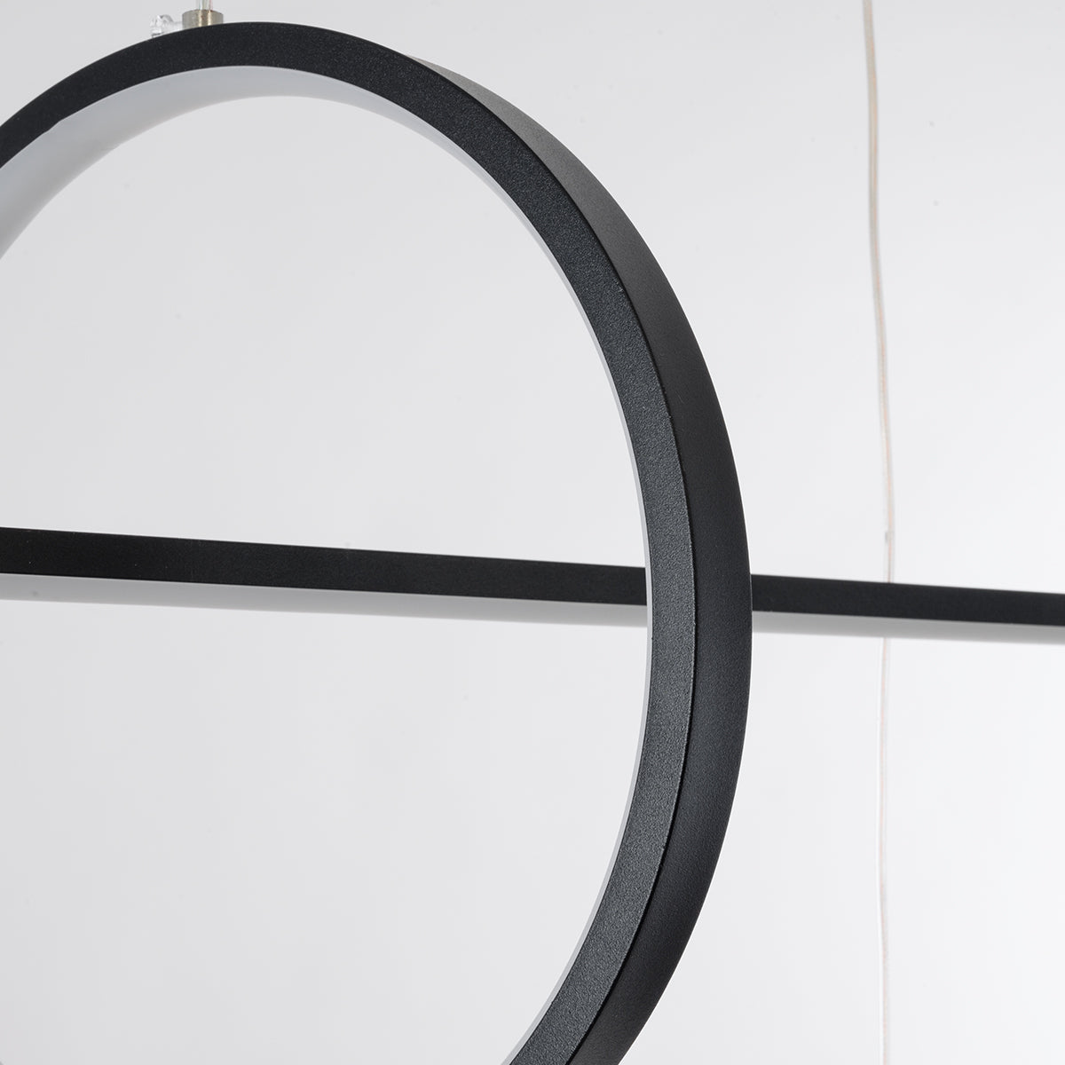 GLOBOSTAR® LINEARE 61290 Μοντέρνο Κρεμαστό Φωτιστικό Οροφής LED 67W 7504lm 300° AC 220-240V IP20 Ρυθμιζόμενο Λευκό CCT με Χειριστήριο από 2700K έως 6000K Dimmable - Lumileds SMD Chip - Μαύρο Ματ - Μ130 x Π25 x Υ60cm - 3 Χρόνια Εγγύηση