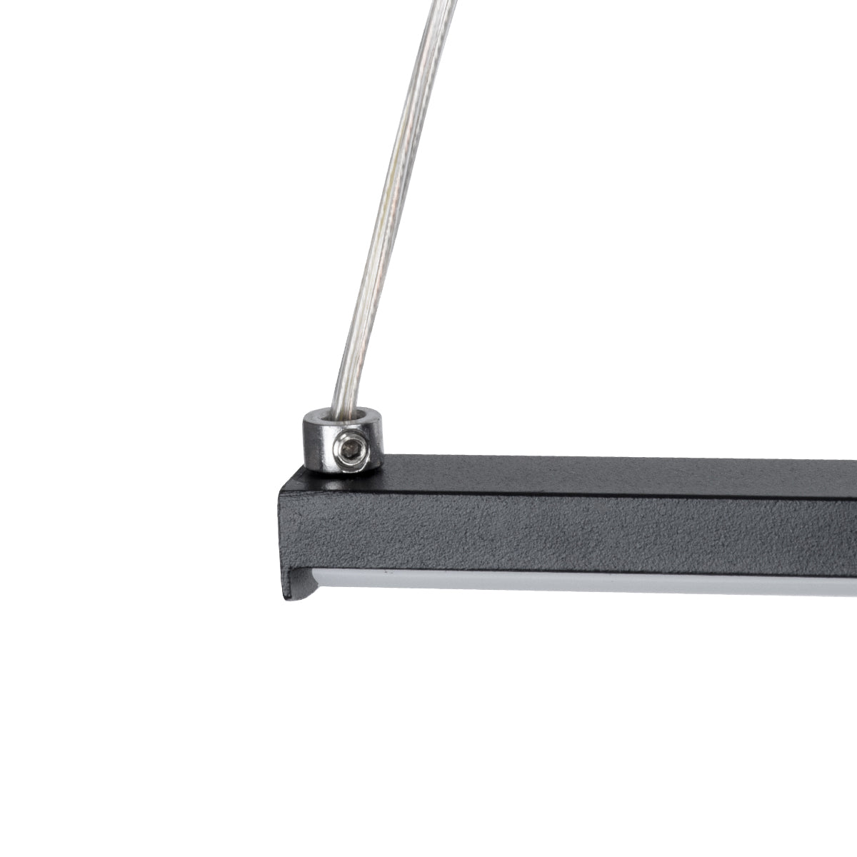GLOBOSTAR® ROME 61294 Μοντέρνο Κρεμαστό Φωτιστικό Οροφής LED 24W 2640lm 200° AC 220-240V IP20 Ρυθμιζόμενο Λευκό CCT με On/Off 2700K/4500K/6000K - Lumileds SMD Chip - Μαύρο Ματ - Μ65.5 x Π4 x Υ33cm - 3 Χρόνια Εγγύηση - ledmania.gr