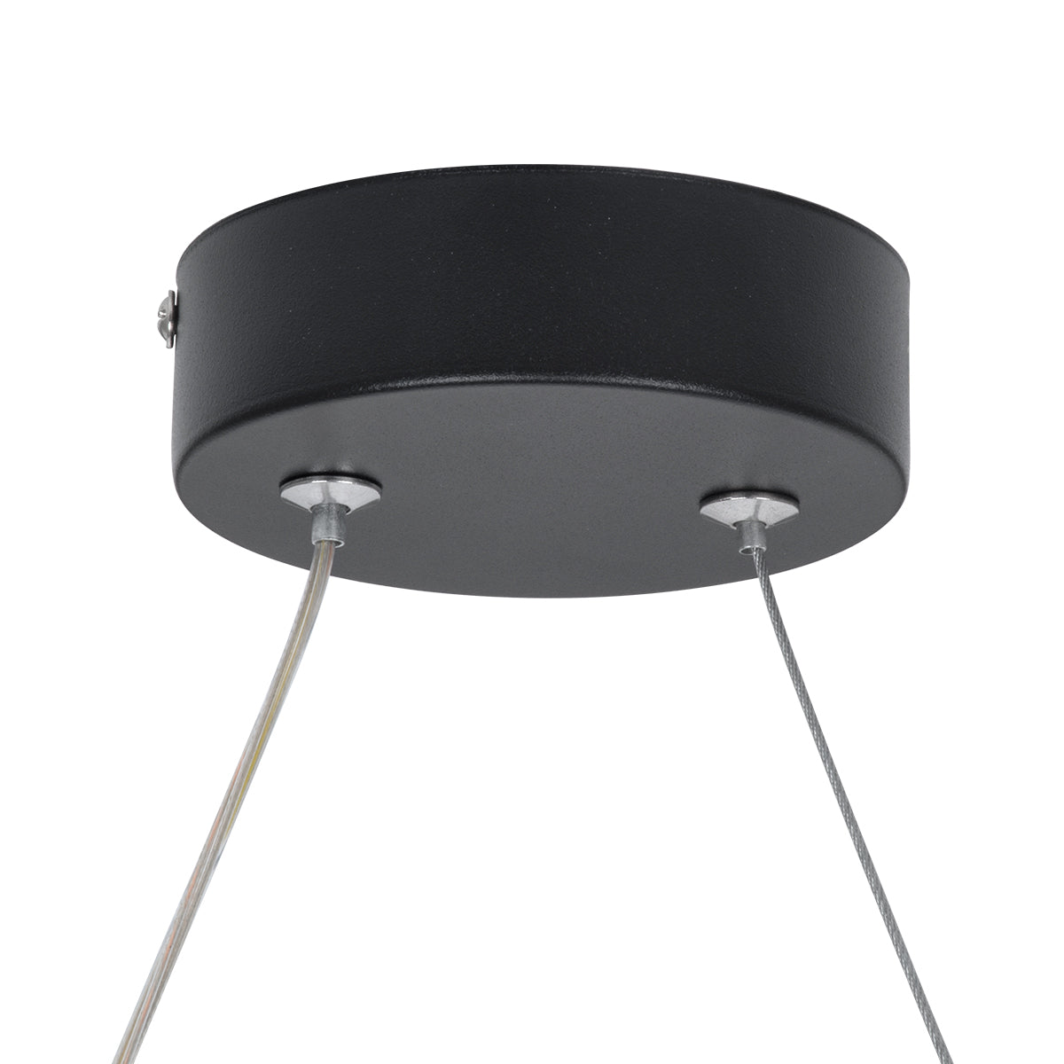 GLOBOSTAR® ROME 61294 Μοντέρνο Κρεμαστό Φωτιστικό Οροφής LED 24W 2640lm 200° AC 220-240V IP20 Ρυθμιζόμενο Λευκό CCT με On/Off 2700K/4500K/6000K - Lumileds SMD Chip - Μαύρο Ματ - Μ65.5 x Π4 x Υ33cm - 3 Χρόνια Εγγύηση - ledmania.gr