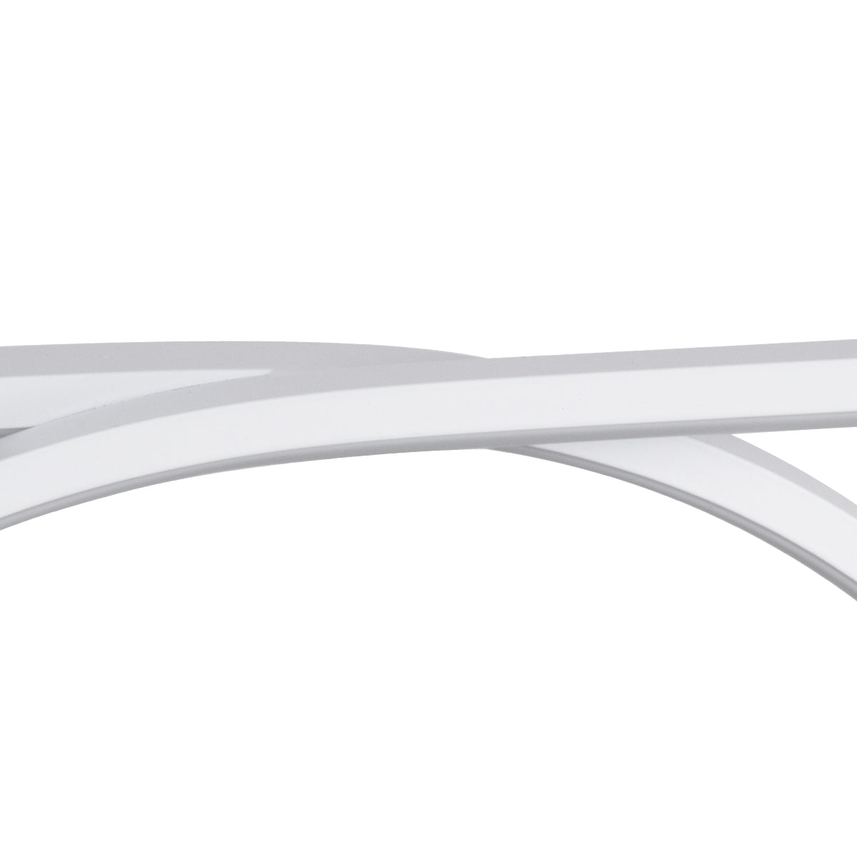 GLOBOSTAR® ROME 61295 Μοντέρνο Κρεμαστό Φωτιστικό Οροφής LED 24W 2640lm 200° AC 220-240V IP20 Ρυθμιζόμενο Λευκό CCT με On/Off 2700K/4500K/6000K - Lumileds SMD Chip - Λευκό Ματ - Μ65.5 x Π4 x Υ33cm - 3 Χρόνια Εγγύηση - ledmania.gr
