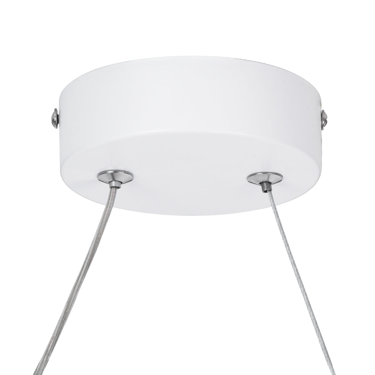 GLOBOSTAR® ROME 61295 Μοντέρνο Κρεμαστό Φωτιστικό Οροφής LED 24W 2640lm 200° AC 220-240V IP20 Ρυθμιζόμενο Λευκό CCT με On/Off 2700K/4500K/6000K - Lumileds SMD Chip - Λευκό Ματ - Μ65.5 x Π4 x Υ33cm - 3 Χρόνια Εγγύηση - ledmania.gr