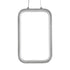 GLOBOSTAR® DEROBA 61300 Μοντέρνο Κρεμαστό Φωτιστικό Οροφής LED 12W 1320lm 360° AC 220-240V IP20 Ρυθμιζόμενο Λευκό CCT με On/Off 2700K/4500K/6000K - Lumileds SMD Chip - Νίκελ Βούρτσας - Μ16 x Π1.6 x Υ25.5cm - 3 Χρόνια Εγγύηση