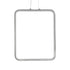 GLOBOSTAR® NEROBA 61304 Μοντέρνο Κρεμαστό Φωτιστικό Οροφής LED 18W 1980lm 360° AC 220-240V IP20 Ρυθμιζόμενο Λευκό CCT με On/Off 2700K/4500K/6000K - Lumileds SMD Chip - Νίκελ Βούρτσας - Μ29 x Π2 x Υ36cm - 3 Χρόνια Εγγύηση