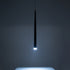 GloboStar® TEARS 61309 Κρεμαστό Φωτιστικό Οροφής Design LED CCT 3W 330lm 180° AC 220-240V - Εναλλαγή Φωτισμού μέσω Διακόπτη On/Off All In One Ψυχρό 6000k+Φυσικό 4500k+Θερμό 2700k Φ3.2 x Υ51.5cm - Μαύρο - 3 Years Warranty - ledmania.gr
