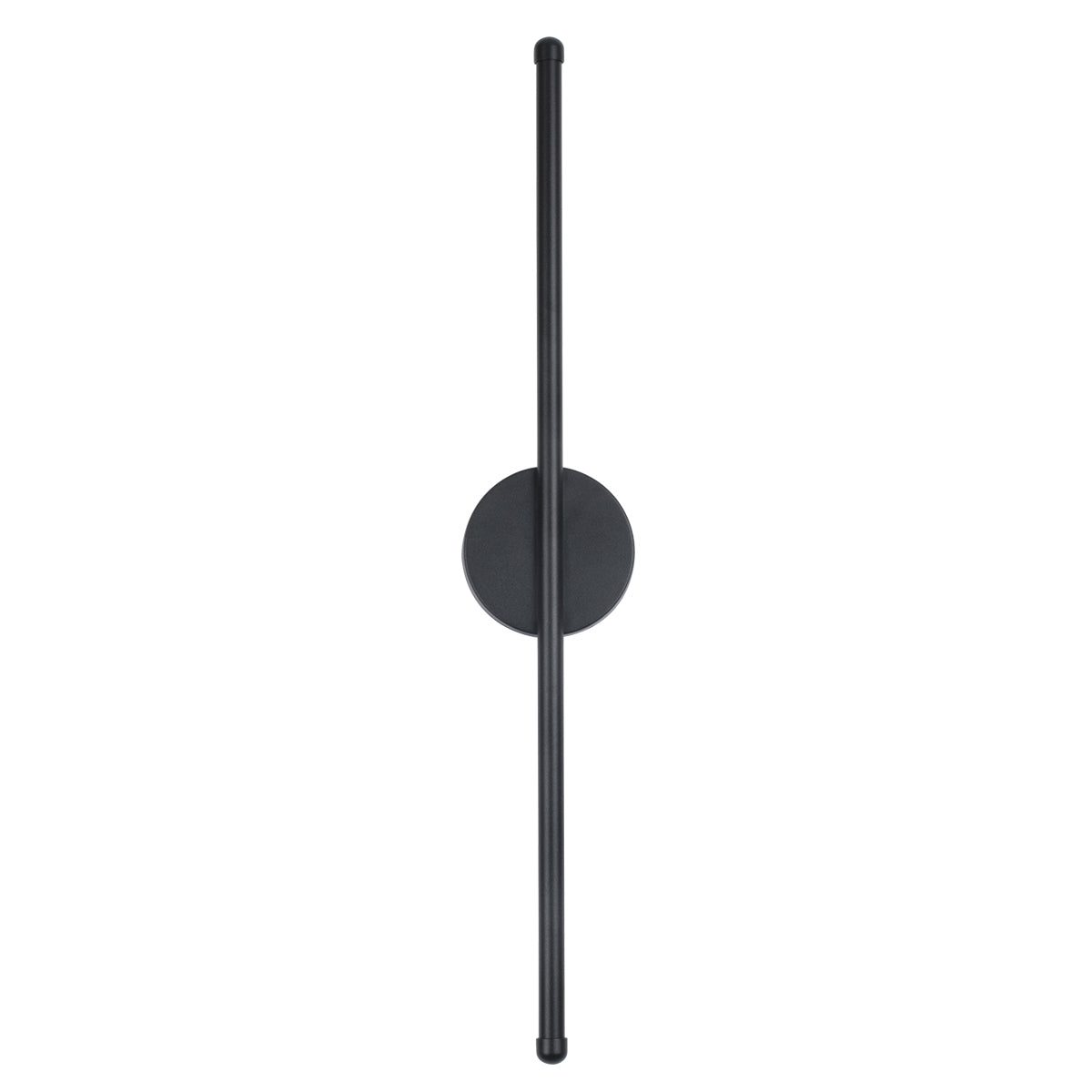 GLOBOSTAR® DIADEM 61329 Μοντέρνο Φωτιστικό Τοίχου - Απλίκα LED 9W 1080lm 120° AC 220-240V IP20 Ρυθμιζόμενο Λευκό CCT με On/Off 2700K/4500K/6000K - Lumileds SMD Chip - Μαύρο Ματ - Μ10 x Π4 x Υ60cm - 3 Χρόνια Εγγύηση - ledmania.gr