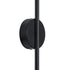 GLOBOSTAR® DIADEM 61329 Μοντέρνο Φωτιστικό Τοίχου - Απλίκα LED 9W 1080lm 120° AC 220-240V IP20 Ρυθμιζόμενο Λευκό CCT με On/Off 2700K/4500K/6000K - Lumileds SMD Chip - Μαύρο Ματ - Μ10 x Π4 x Υ60cm - 3 Χρόνια Εγγύηση - ledmania.gr