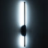 GloboStar® HARLEM 61332 Φωτιστικό Τοίχου - Απλίκα Design LED CCT 9W 1080lm 120° AC 220-240V - Εναλλαγή Φωτισμού μέσω Διακόπτη On/Off All In One Ψυχρό 6000k+Φυσικό 4500k+Θερμό 2700k Μ5 x Π4 x Υ60cm - Χρυσό - 3 Years Warranty - ledmania.gr