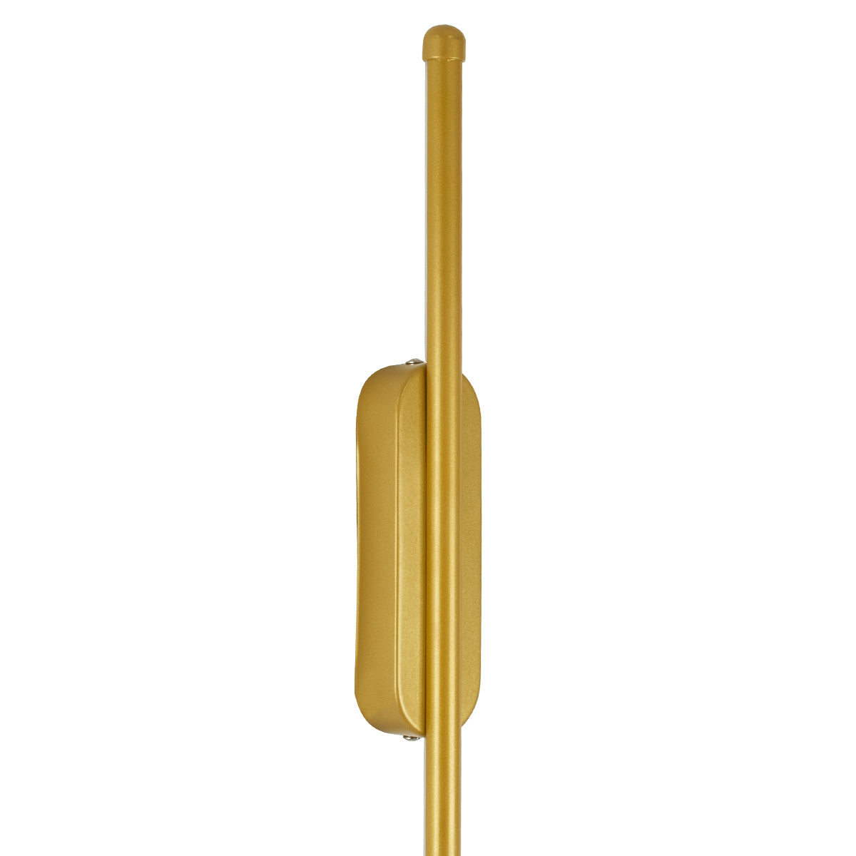 GloboStar® HARLEM 61332 Φωτιστικό Τοίχου - Απλίκα Design LED CCT 9W 1080lm 120° AC 220-240V - Εναλλαγή Φωτισμού μέσω Διακόπτη On/Off All In One Ψυχρό 6000k+Φυσικό 4500k+Θερμό 2700k Μ5 x Π4 x Υ60cm - Χρυσό - 3 Years Warranty - ledmania.gr
