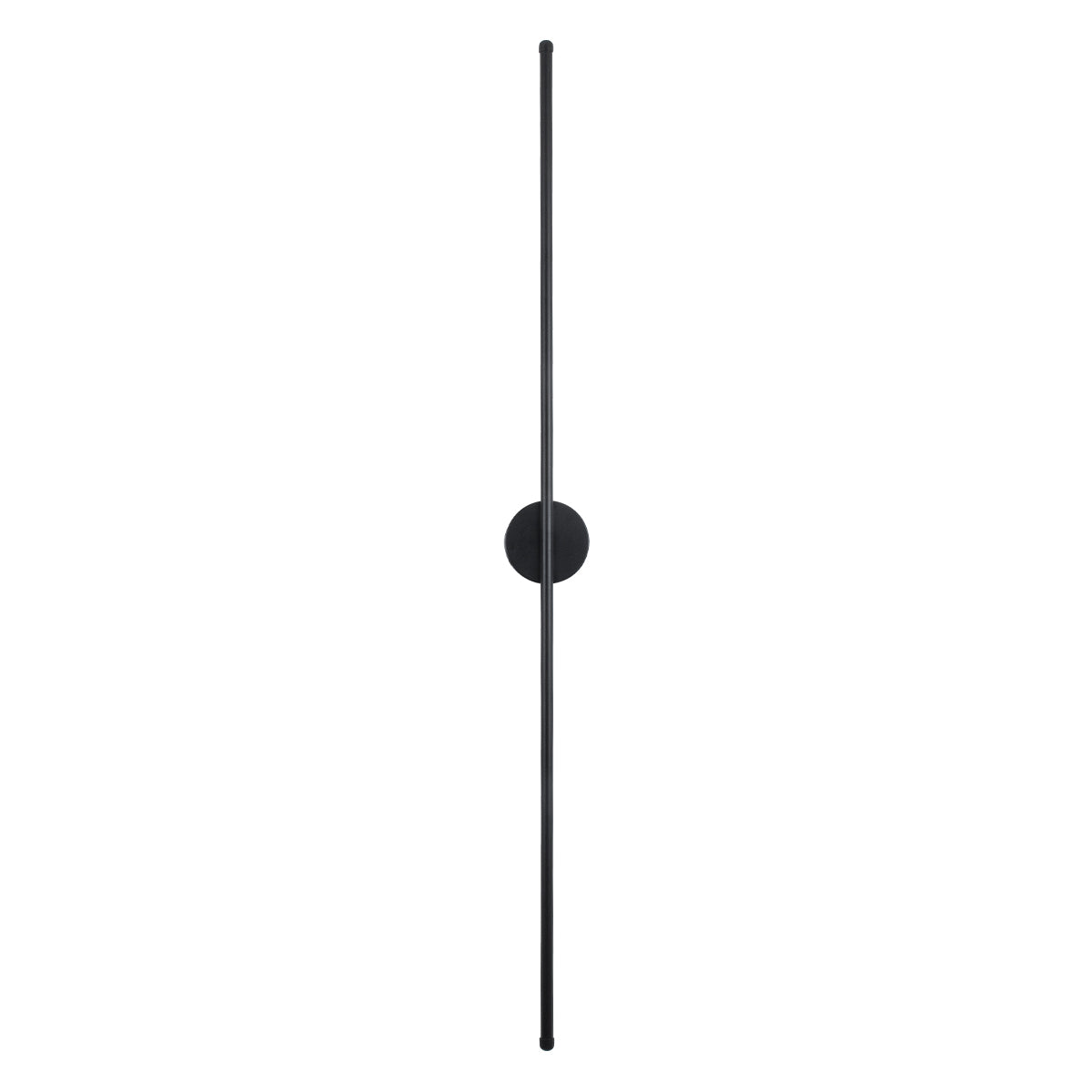 GLOBOSTAR® DIADEM 61333 Μοντέρνο Φωτιστικό Τοίχου - Απλίκα LED 18W 2160lm 120° AC 220-240V IP20 Ρυθμιζόμενο Λευκό CCT με On/Off 2700K/4500K/6000K - Lumileds SMD Chip - Μαύρο Ματ - Μ10 x Π4 x Υ120cm - 3 Χρόνια Εγγύηση - ledmania.gr