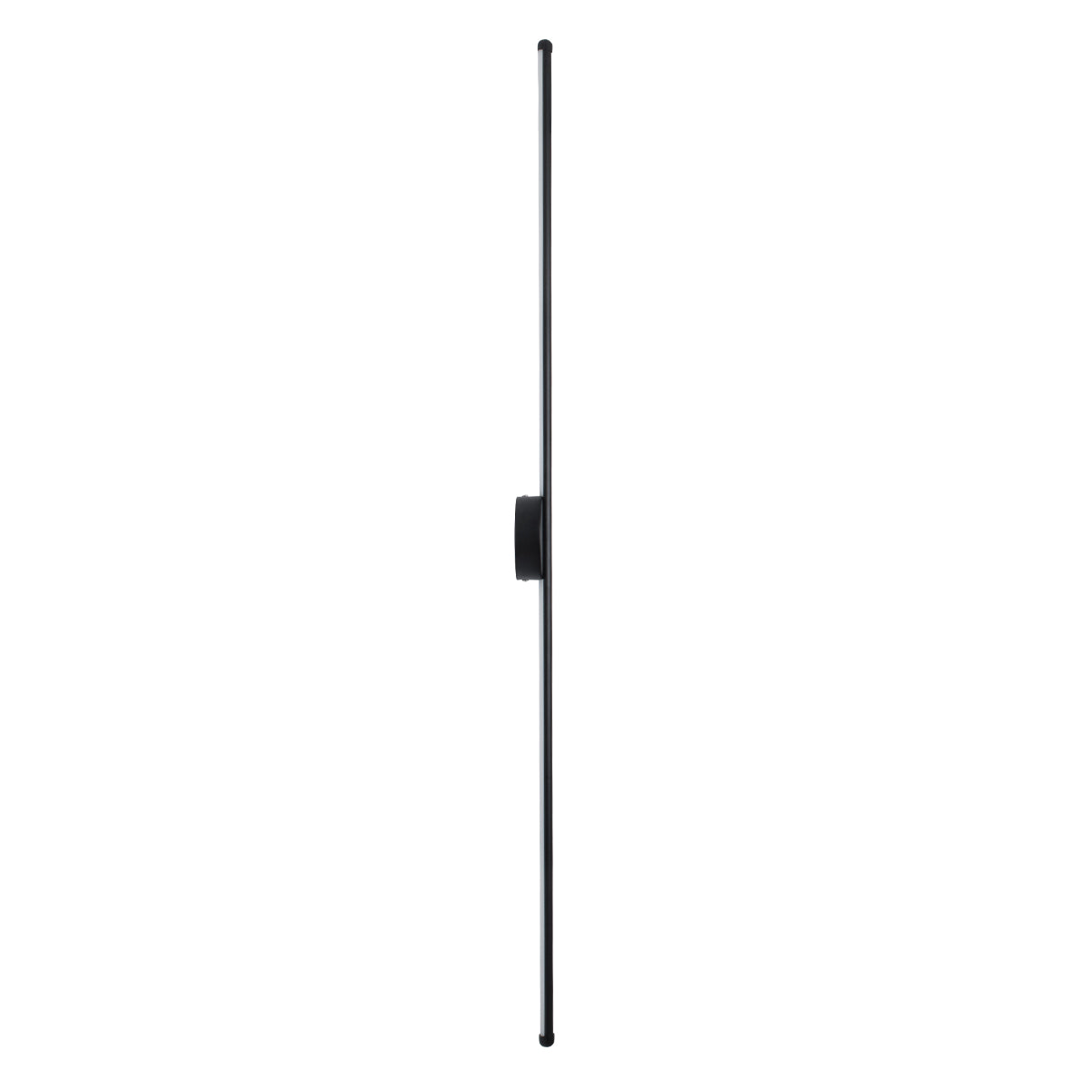 GLOBOSTAR® DIADEM 61333 Μοντέρνο Φωτιστικό Τοίχου - Απλίκα LED 18W 2160lm 120° AC 220-240V IP20 Ρυθμιζόμενο Λευκό CCT με On/Off 2700K/4500K/6000K - Lumileds SMD Chip - Μαύρο Ματ - Μ10 x Π4 x Υ120cm - 3 Χρόνια Εγγύηση - ledmania.gr