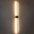 GLOBOSTAR® DIADEM 61334 Μοντέρνο Φωτιστικό Τοίχου - Απλίκα LED 18W 2160lm 120° AC 220-240V IP20 Ρυθμιζόμενο Λευκό CCT με On/Off 2700K/4500K/6000K - Lumileds SMD Chip - Χρυσό Βούρτσας - Μ10 x Π4 x Υ120cm - 3 Χρόνια Εγγύηση